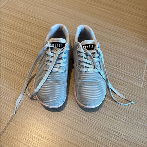 NOBULL Women's Gray and Pink Trainers, lifting athletic gym sneaker shoes - Picture 2 of 14